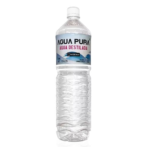 Agua Bidestilada 1.5L