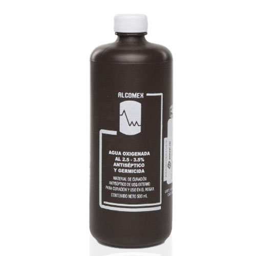 Agua Oxigenada 500 Ml