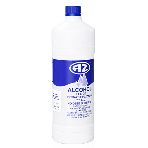 Alcohol 70% 1L Azul