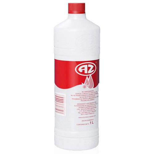 Alcohol 96% 1L Rojo