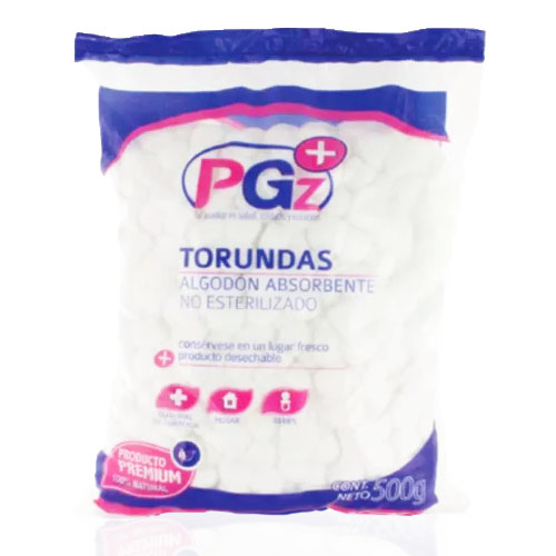 Algodón Torunda 500 G