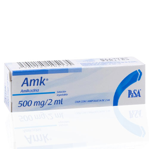 Amikacina 500 Mg 2 Ml 1 Amp