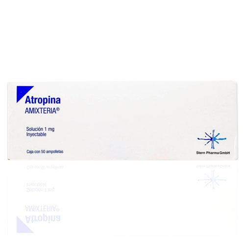 Atropina 1 Mg/1 Ml 50 Amp