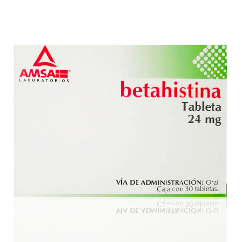 Betahistina 24 Mg 30 Tab