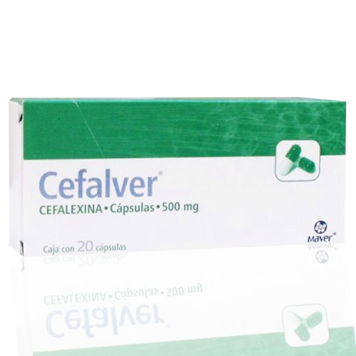 Cefalexina 500 Mg 20 Cápsulas