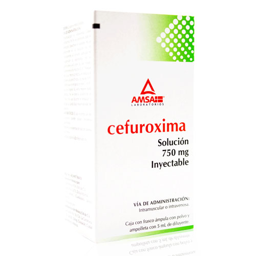 Cefuroxima 750 Mg Sol Iny