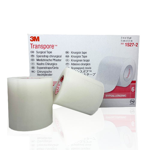 Cinta Quirúrgica Transpore 5 Cm 6 Pz