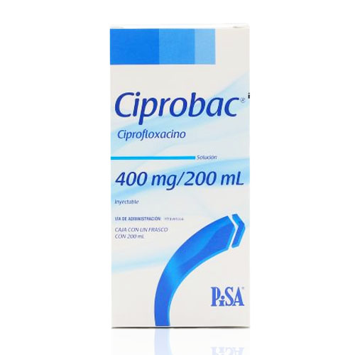 Ciprofloxacino 400 Mg/200 Ml