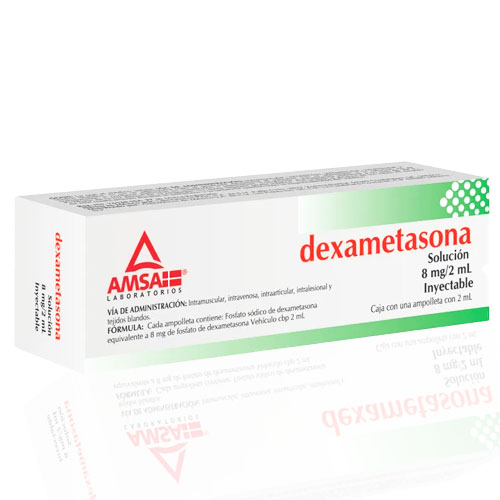 Dexametasona 8 Mg/2 Ml 1 Amp