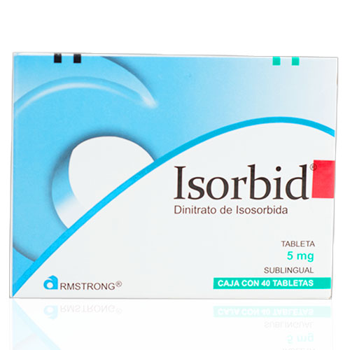 Dinitrato de Isosorbida 5 Mg Tab 40 Tab