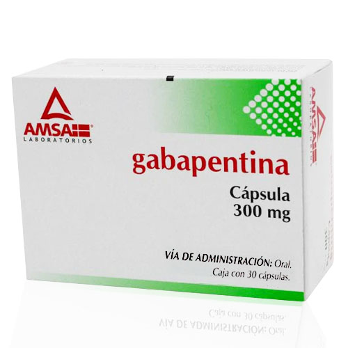 Gabapentina 300 Mg 30 Cápsulas