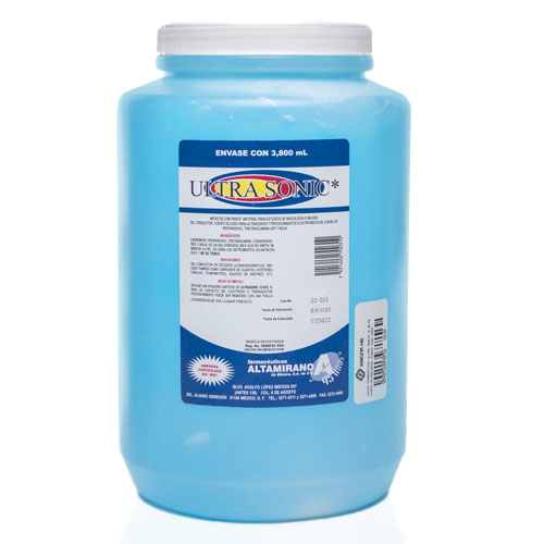 Gel Conductor p/Ultrasonido 3800 Ml