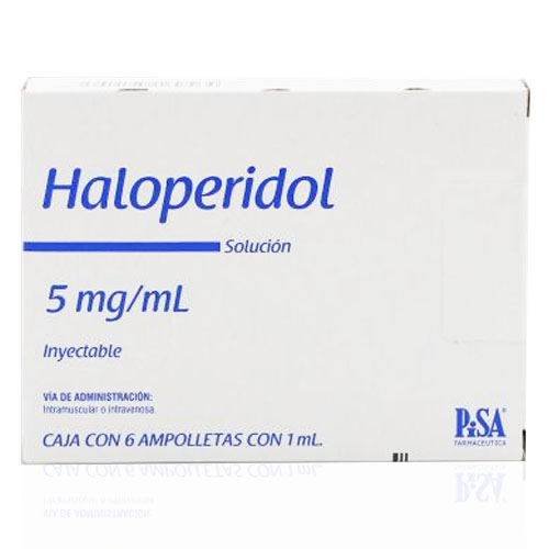 Haloperidol 5 Mg/Ml c/6 Amp