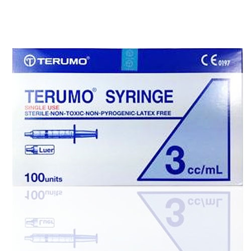 Jeringa 3 ml con aguja 23-G x 1