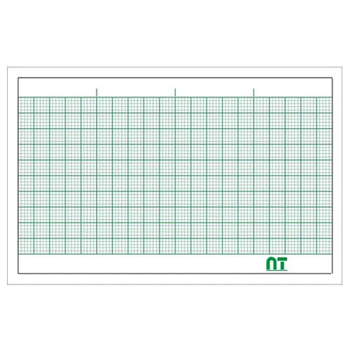 Papel para electrocardiograma verde 63 mm x 30 m.