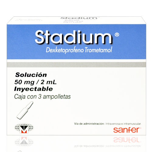 Stadium 50 MG/2 ML C/3