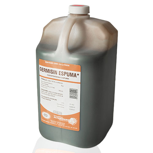 Yodopovidona Germisin Espuma 3.5 L